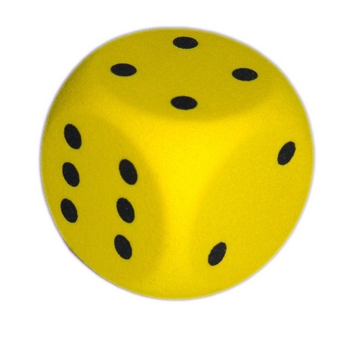 Mega dobbelsteen foam 16x16